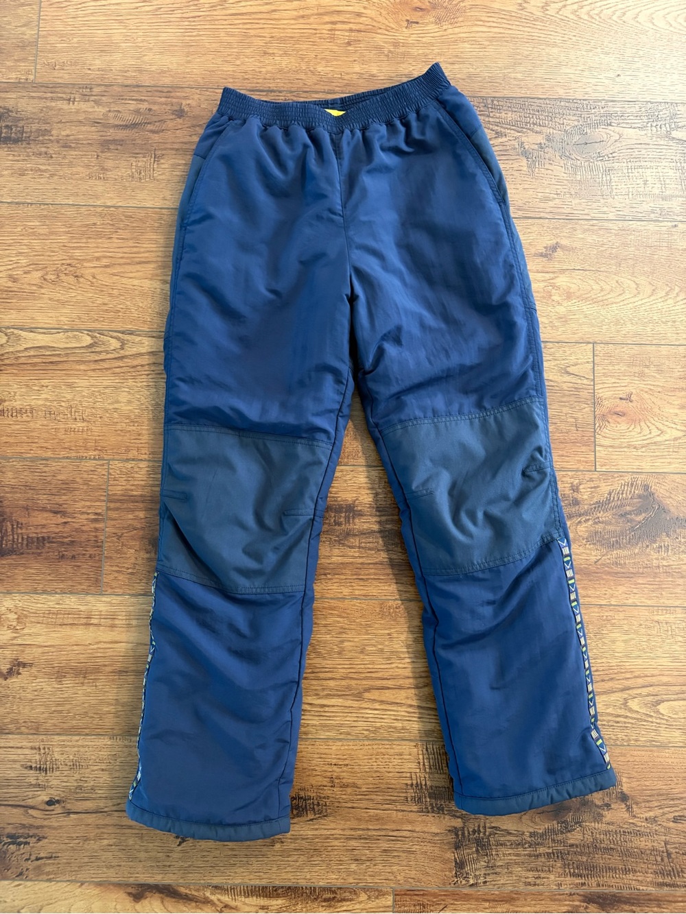 L.L.Bean Kids Insulated Snow Pants Navy Size L 14-16 Ski Winter